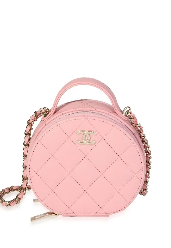 CHANEL Pre-Owned quiltad multifunktionell väska - Rosa