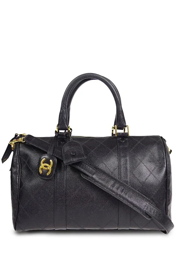 CHANEL Pre-Owned resväska från 1998 - Svart