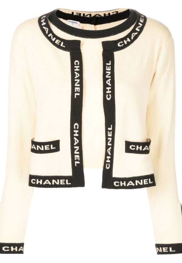 CHANEL Pre-Owned set med kofta från 1990-2000-talet - Svart