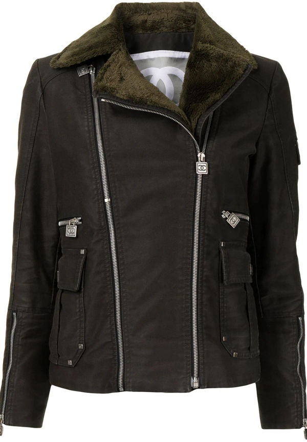 CHANEL Pre-Owned Sport jacka från 2005 - Grön