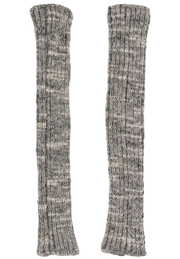 CHANEL Pre-Owned stickade torgvantar - Grå