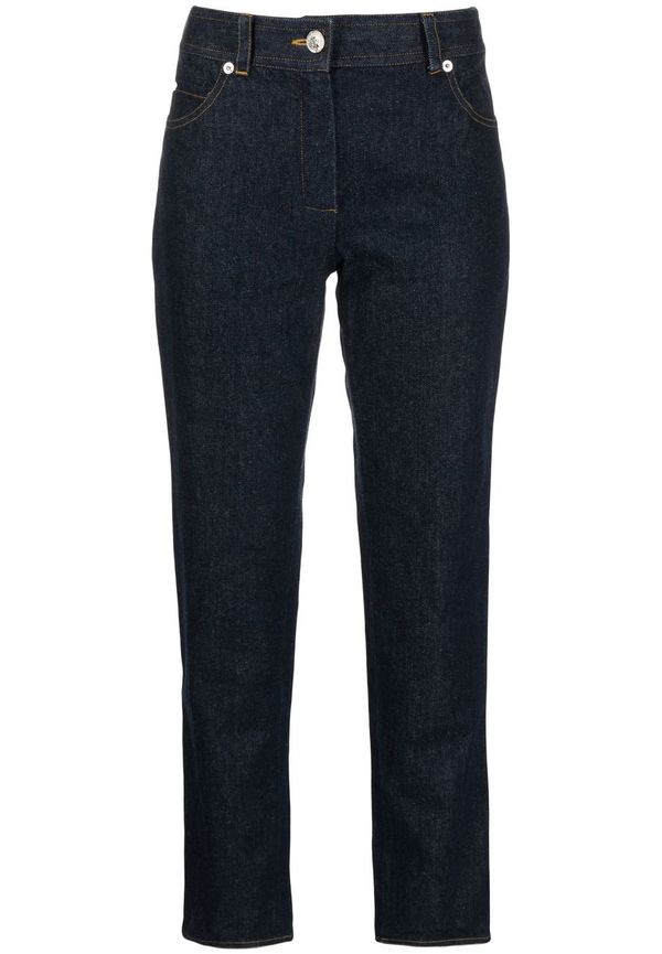 CHANEL Pre-Owned straight-jeans från 1990-2000-talet - Blå
