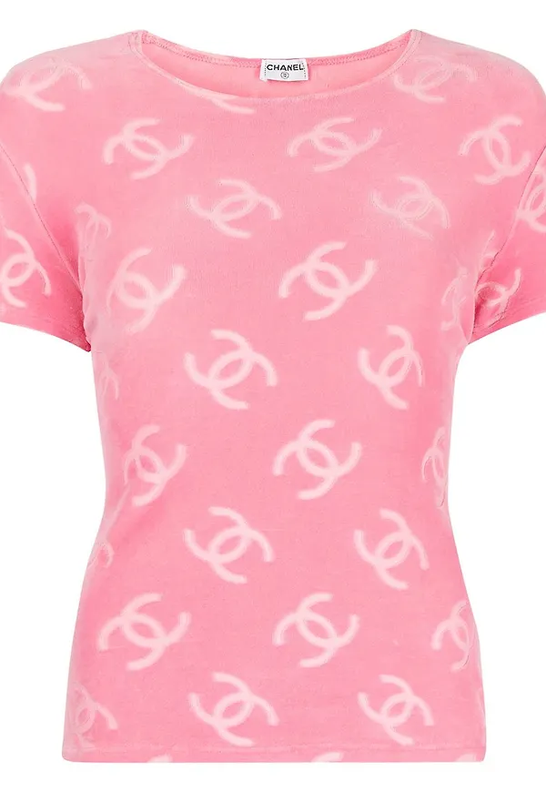 CHANEL Pre-Owned t-shirt från 1990-talet - Rosa