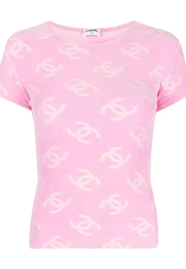 CHANEL Pre-Owned t-shirt från 1990-talet - Rosa