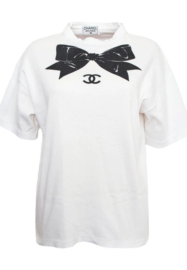 CHANEL Pre-Owned t-shirt från 1990-talet - Vit