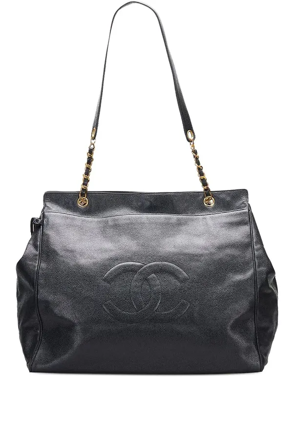 CHANEL Pre-Owned totebag från 1991-1994 - Svart