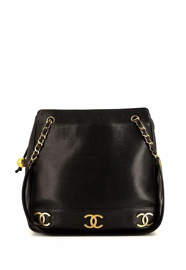 CHANEL Pre-Owned totebag från 1994 - Svart