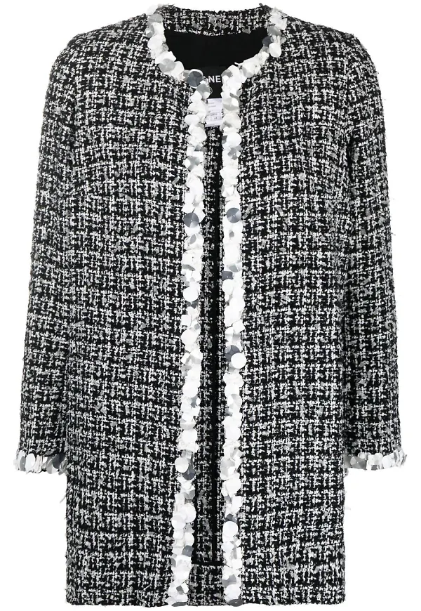 CHANEL Pre-Owned tweedjacka från 2009 - Svart