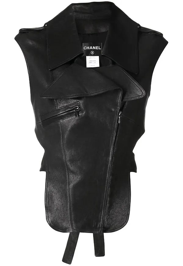CHANEL Pre-Owned väst från 1990-2000-talet - Svart
