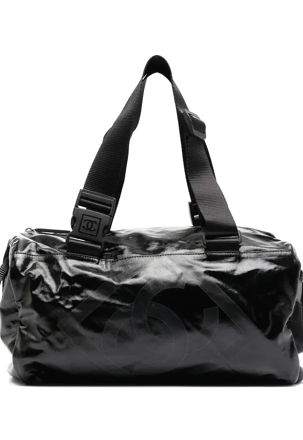 CHANEL Pre-Owned weekendväska från 2007 - Svart