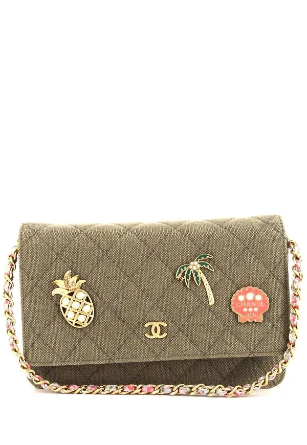 CHANEL Pre-Owned WOC pins - Grön