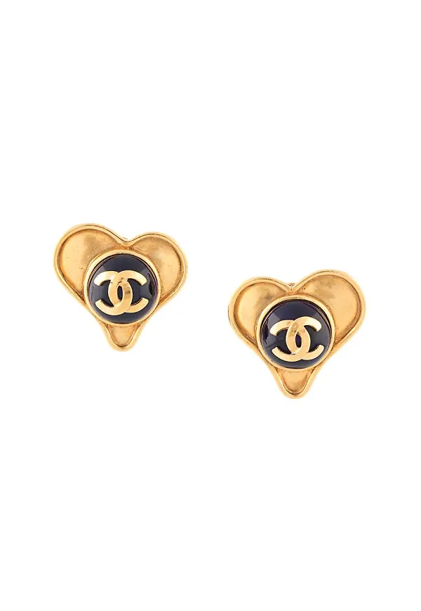 CHANEL Pre-Owned örhängen från 1995 - Guldfärgad