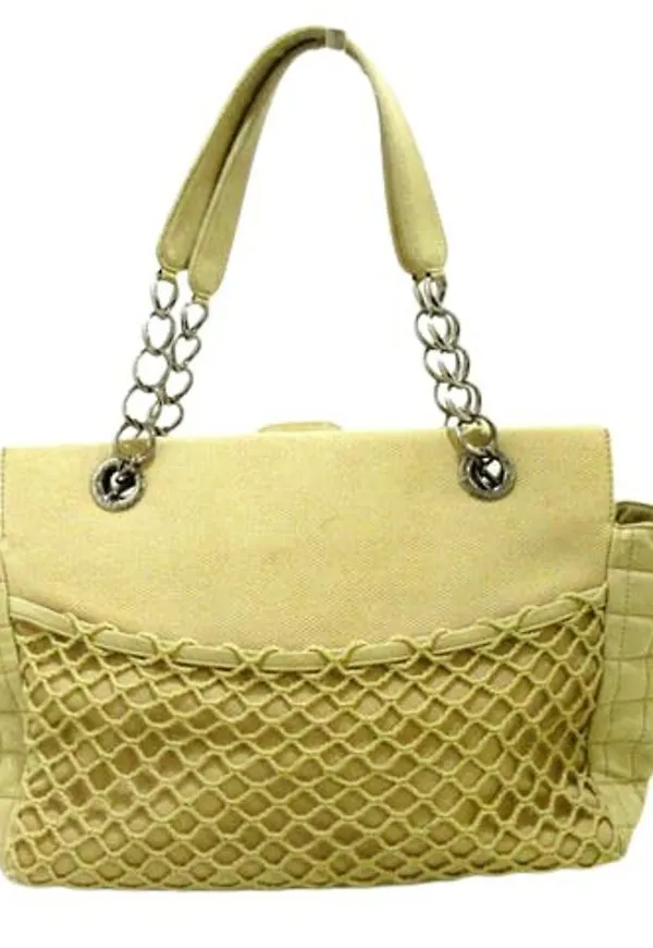 Chanel Vintage - Vintage Väskor - Beige - Dam - Storlek: ONE Size