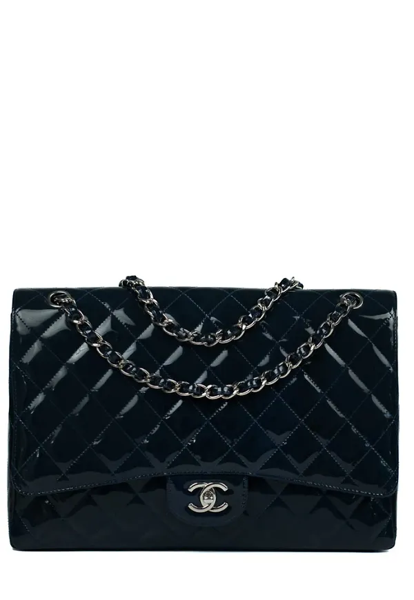 Chanel Vintage - Vintage Väskor - Blå - Dam - Storlek: ONE Size