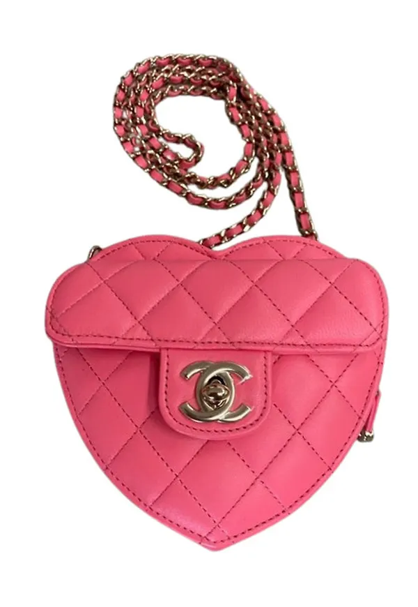 Chanel Vintage - Vintage Väskor - Rosa - Dam - Storlek: ONE Size