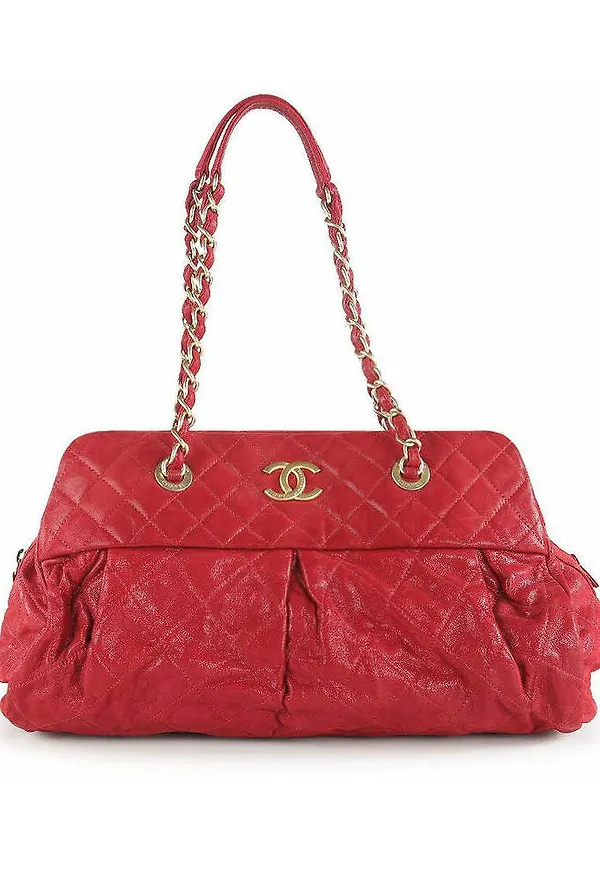 Chanel Vintage - Vintage Väskor - Röd - Dam - Storlek: ONE Size