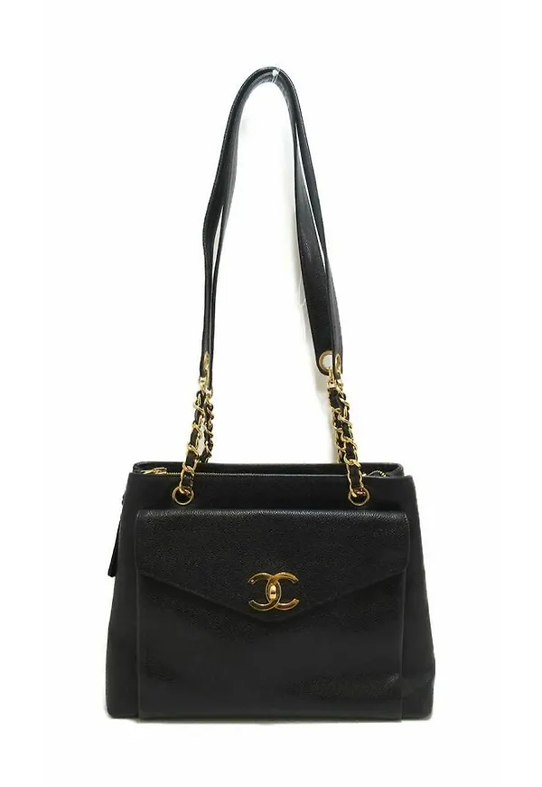 Chanel Vintage - Vintage Väskor - Svart - Dam - Storlek: ONE Size