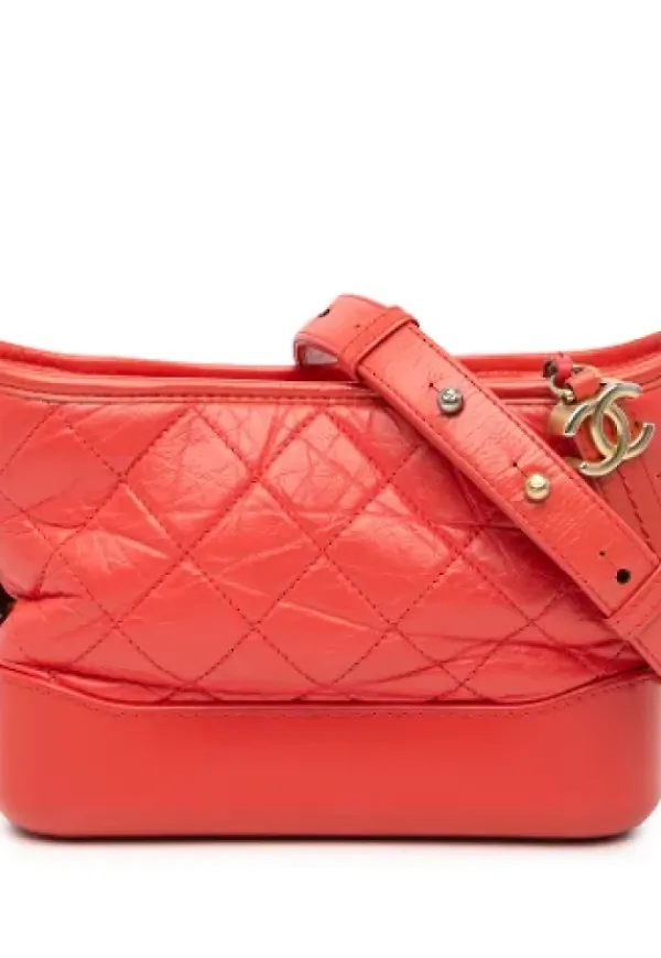 Chanel Vintage, Pre-owned, Dam, ONE Size, Pre-owned Laeder crossbodyvskor