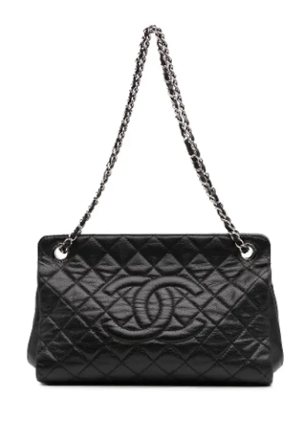 Chanel Vintage, Pre-owned, Dam, ONE Size, Pre-owned Laeder totevskor