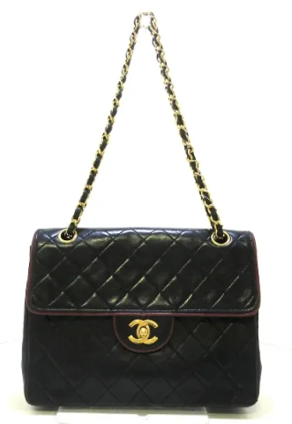 Chanel Vintage Pre-owned Läder chanel-vskor Svart, Dam