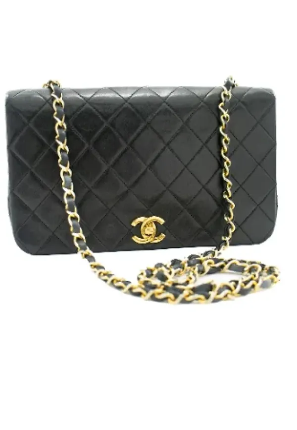 Chanel Vintage Pre-owned Läder chanel-vskor Svart, Dam
