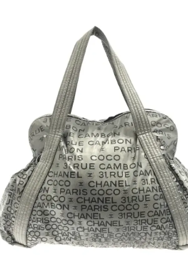 Chanel Vintage Pre-owned Tyg chanel-vskor Grå, Dam