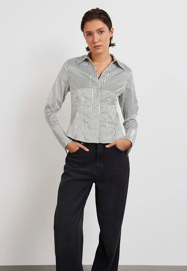 Chania satin shirt