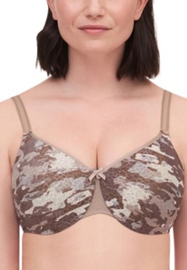 Chantelle BH C Magnifique Underwired Bra Brun mönstrad H 85 Dam