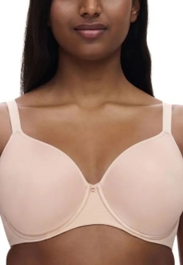 Chantelle BH Comfort Chic Back Smoothing T-Shirt Bra Ljusrosa F 80 Dam
