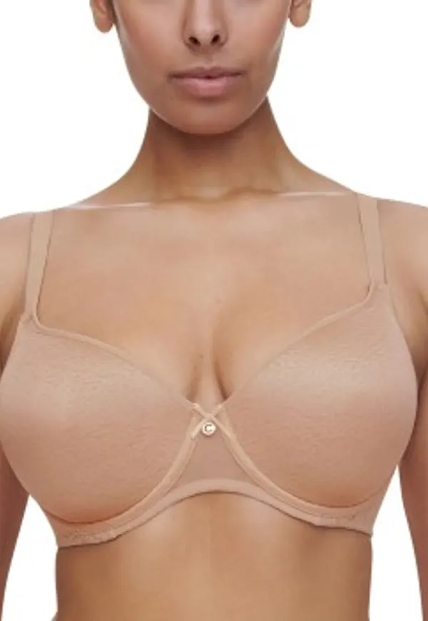 Chantelle BH EasyFeel Norah Covering Spacer Bra Beige polyester D 80 Dam