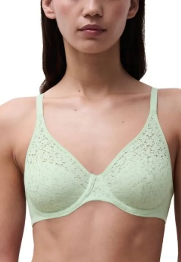 Chantelle BH EasyFeel Norah Underwired Bra Mintgrön nylon G 75 Dam