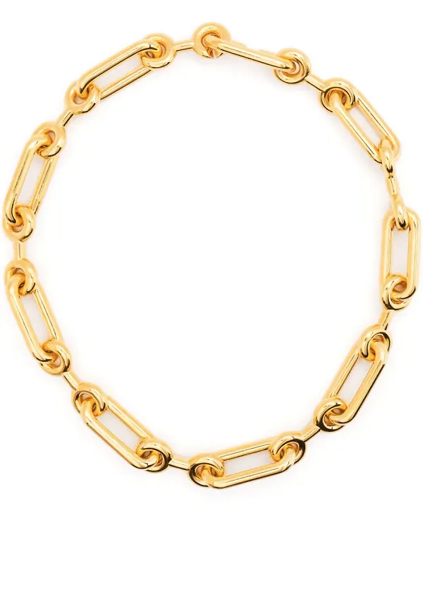 Charlotte Chesnais Binary kedjehalsband - Guldfärgad