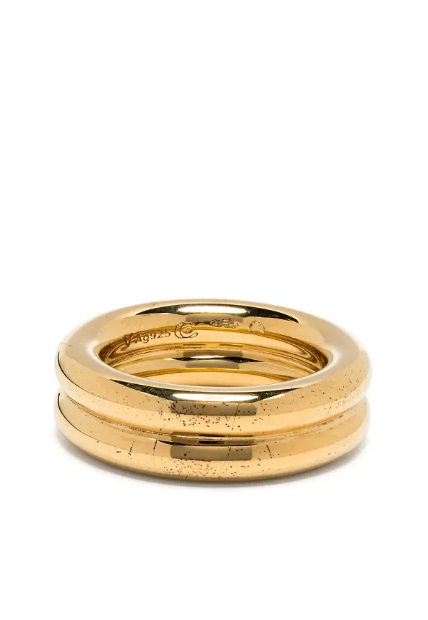 Charlotte Chesnais Double Brahma ring - Guldfärgad