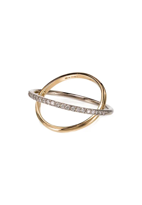 Charlotte Chesnais Eclipse ring - Gold
