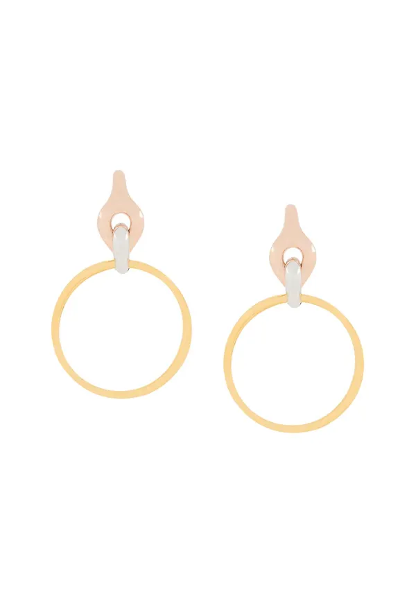 Charlotte Chesnais Halo örhängen - Metallic