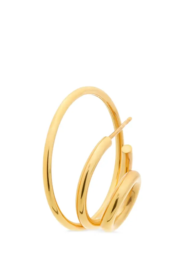 Charlotte Chesnais Ricoché large single earring - Guldfärgad