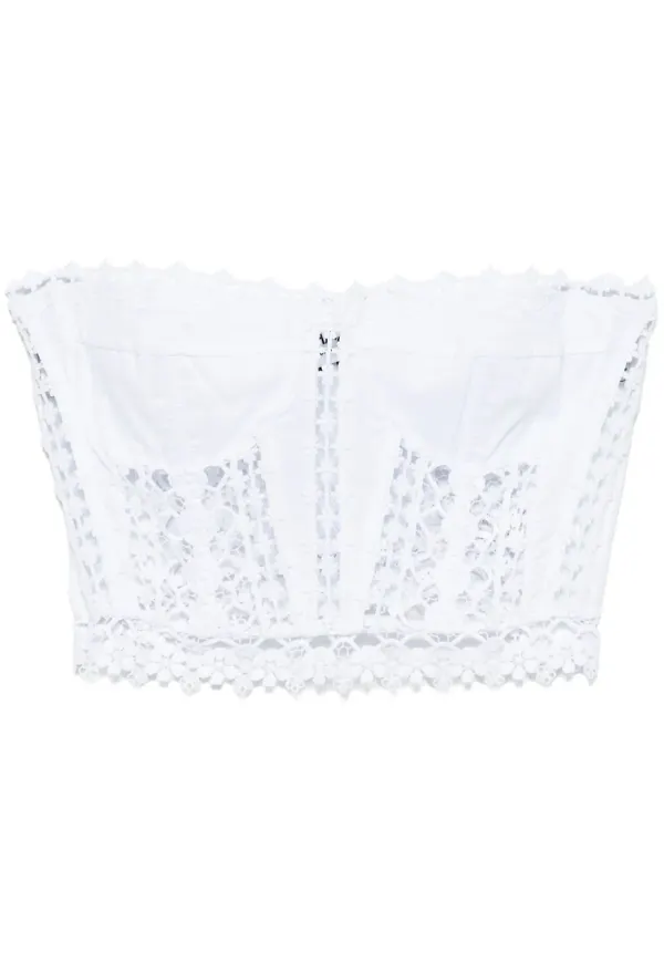 Charo Ruiz Ibiza croptop - Vit