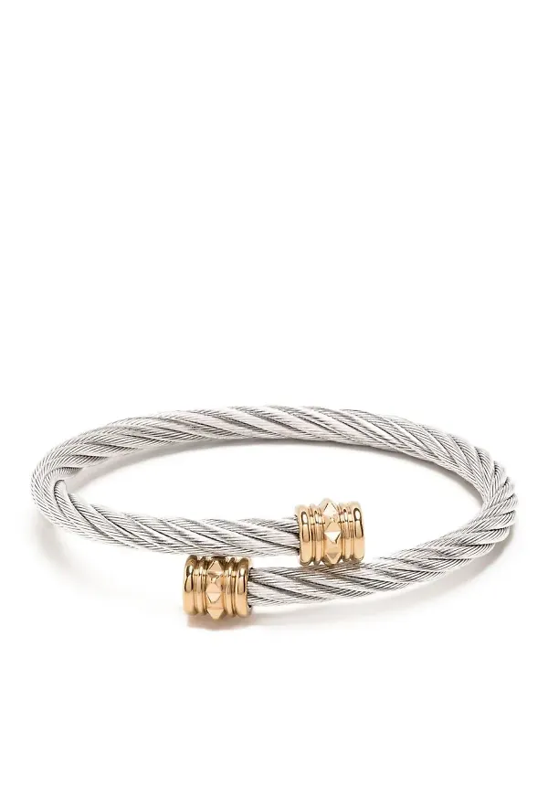 Charriol Celtic Clous armband - Silverfärgad