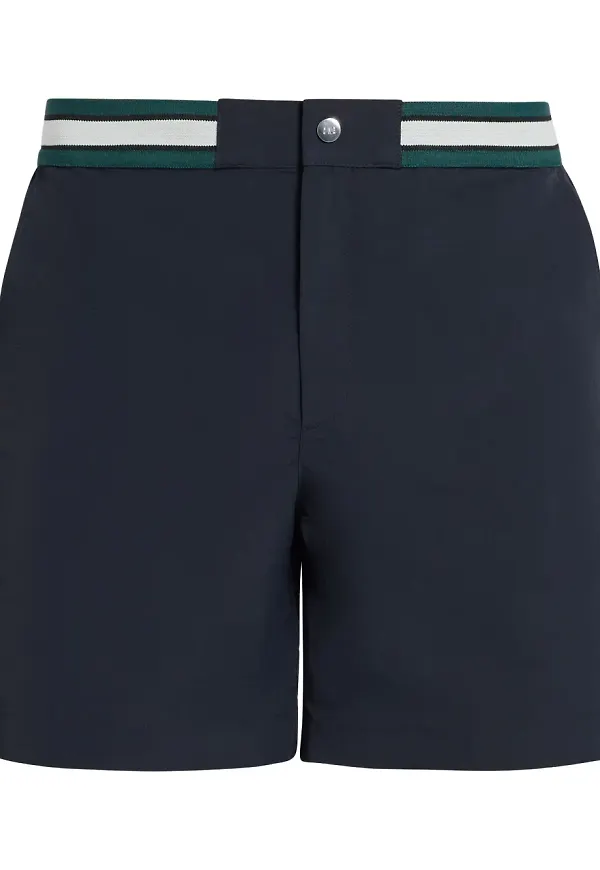 CHÉ seglarshorts med randigt midjeband - Svart