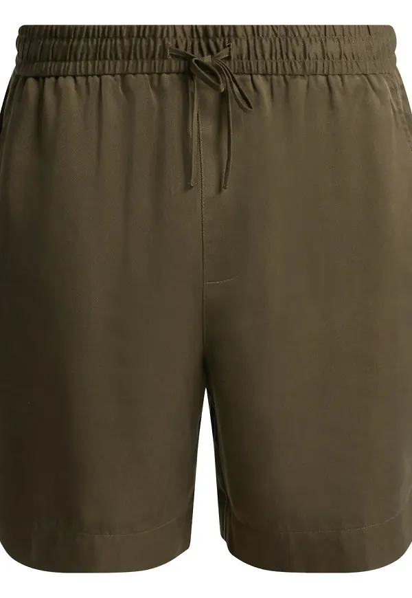 CHÉ shorts med elastisk midja - Grön