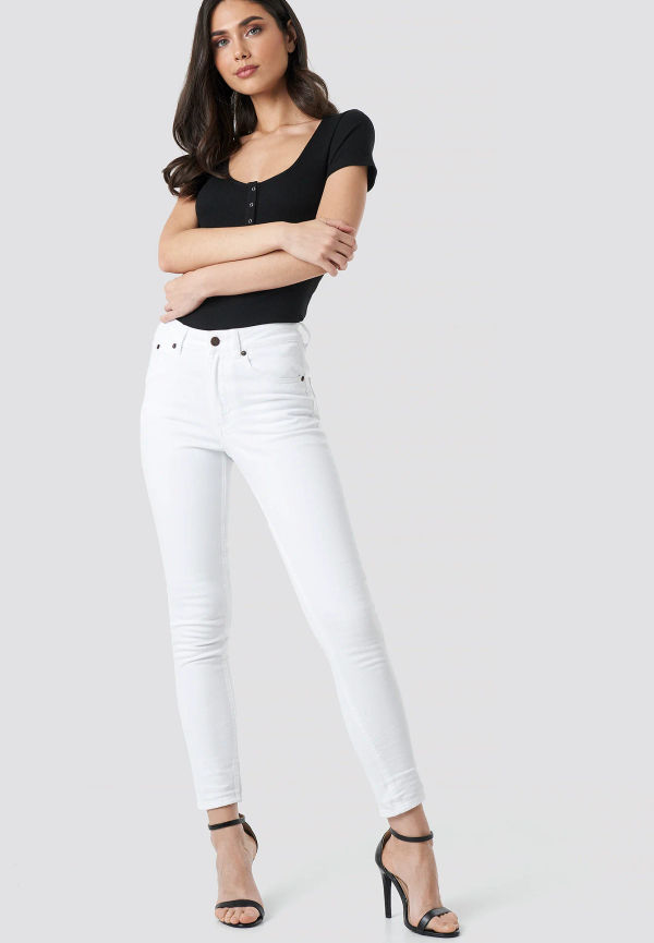 Cheap Monday High Skin Jeans - White