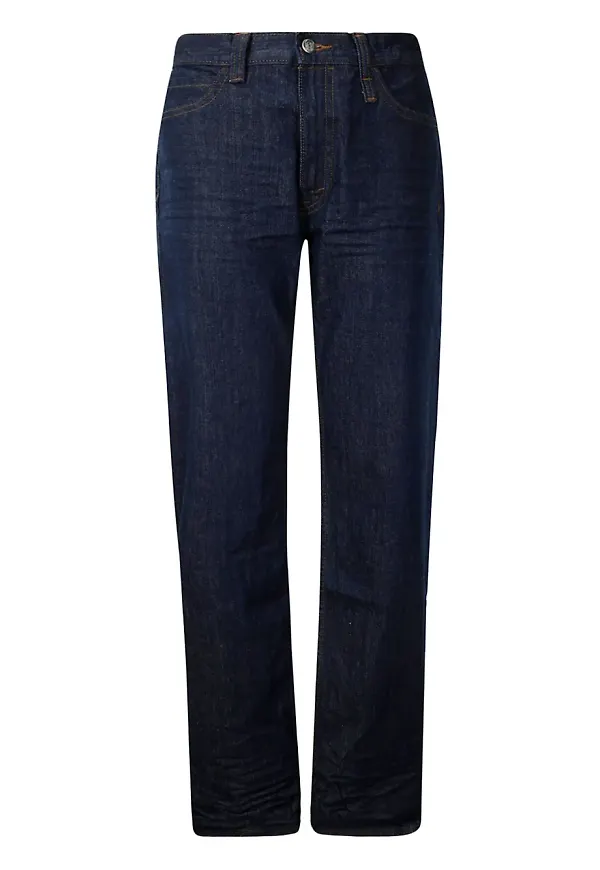 Cheap Monday jeans med raka ben - Blå