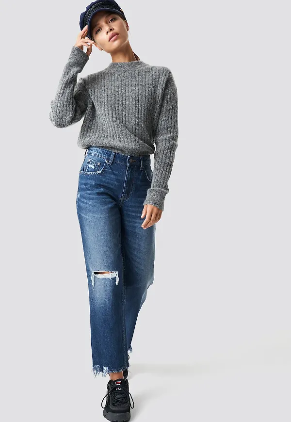 Cheap Monday Revive Blue Oxide Jeans - Blue