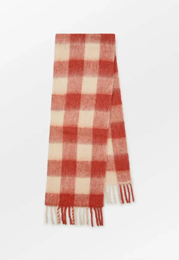 Check Mincho Scarf