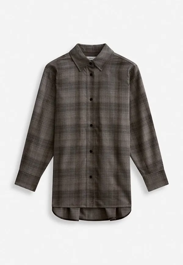 Checkieiw shirt jkt