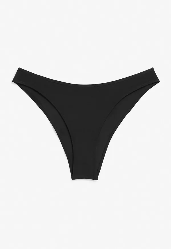 Cheeky cut bikini briefs - Black