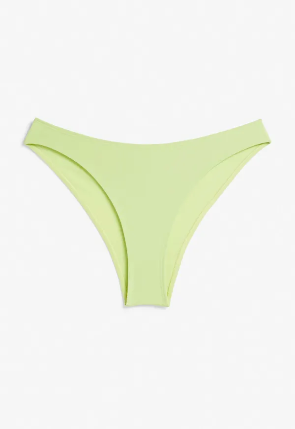 Cheeky cut bikini briefs - Green