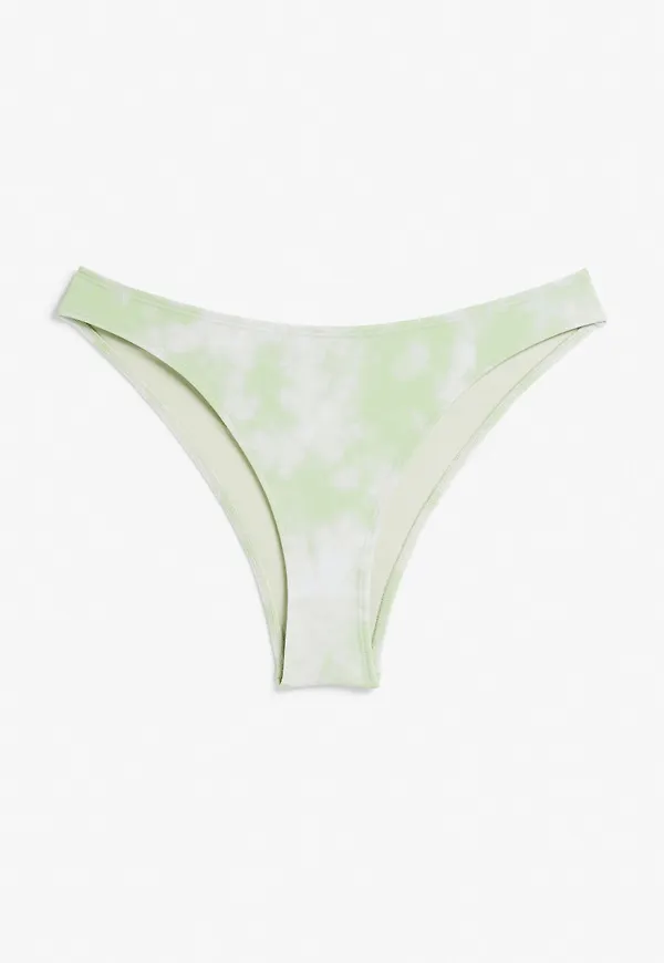 Cheeky cut bikini briefs - Green