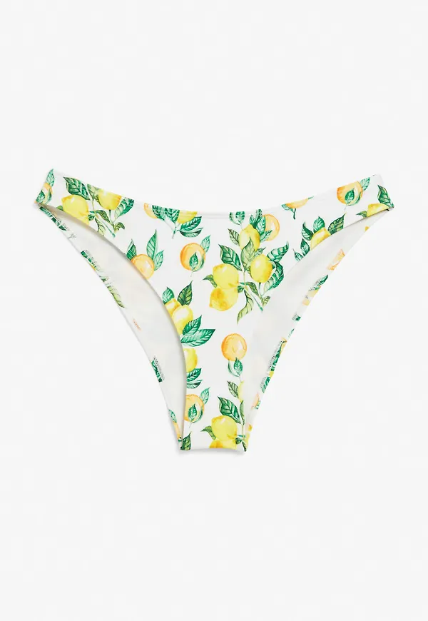 Cheeky cut bikini briefs - White
