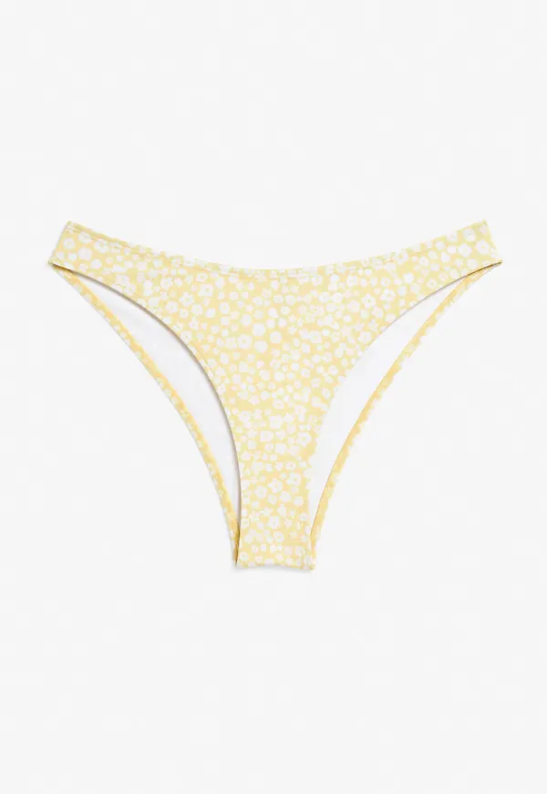 Cheeky cut bikini briefs - Yellow